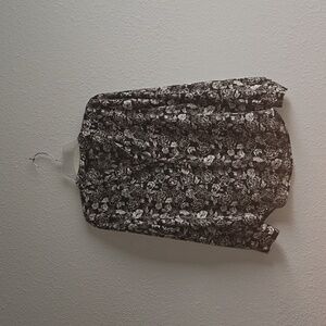 Forever 21 Floral Polyester Button-Up